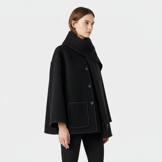 Claire | Coat with Scarf