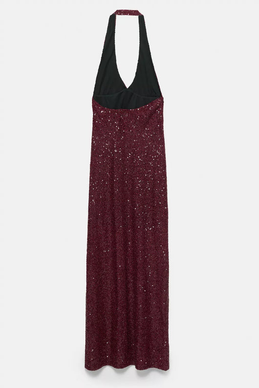 Sofia | Lurex Midi Dress