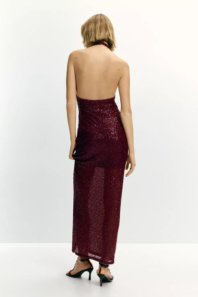 Sofia | Lurex Midi Dress