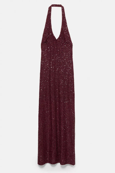Sofia | Lurex Midi Dress