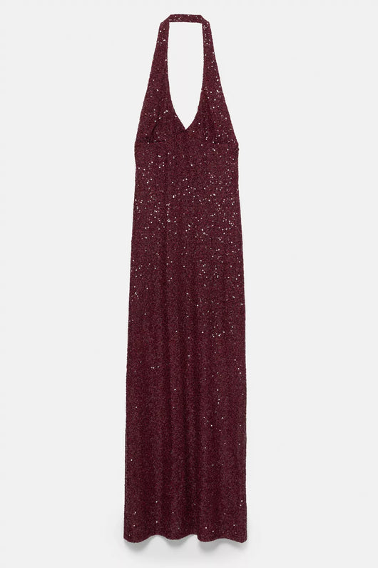 Sofia | Lurex Midi Dress