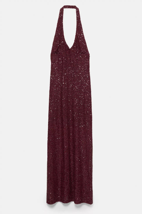 Sofia | Abito Midi Lurex