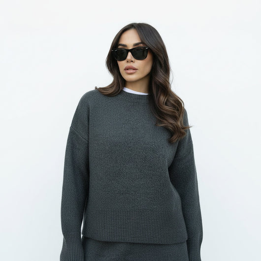 Set in Purple Knit