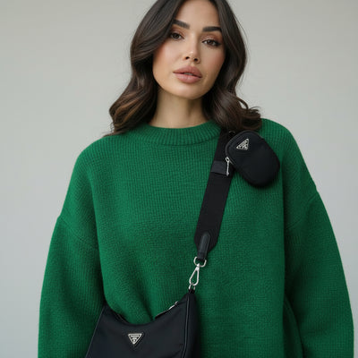Nathalie - Completo autunnale in maglia calda