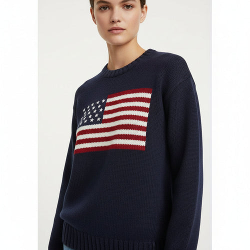 Sofie | American Flag Sweater