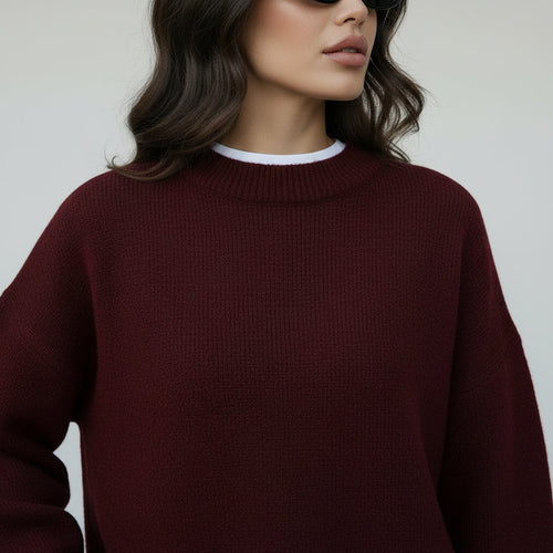 Nathalie - Autumn Knit Ensemble