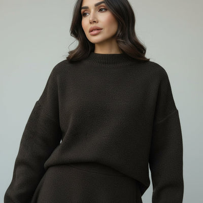 Nathalie - Autumn Knit Ensemble
