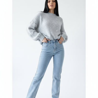 Valentina | Jeans in Denim Glitter