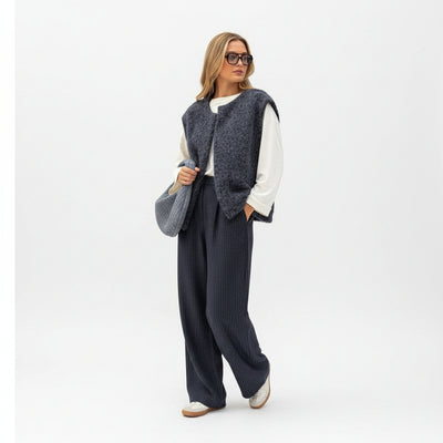 Ava | Gilet in Mohair Lussuoso