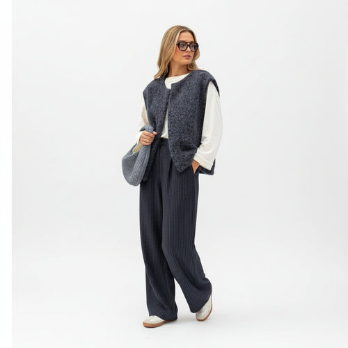 Ava | Gilet in Mohair Lussuoso