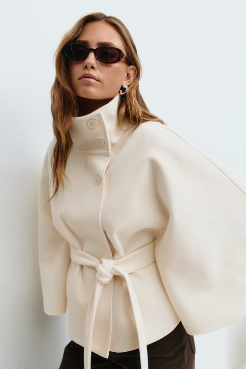 Elena | Cappotto Mantella Elegante