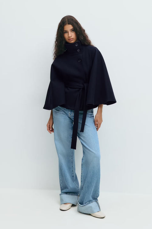 Elena | Cappotto Mantella Elegante