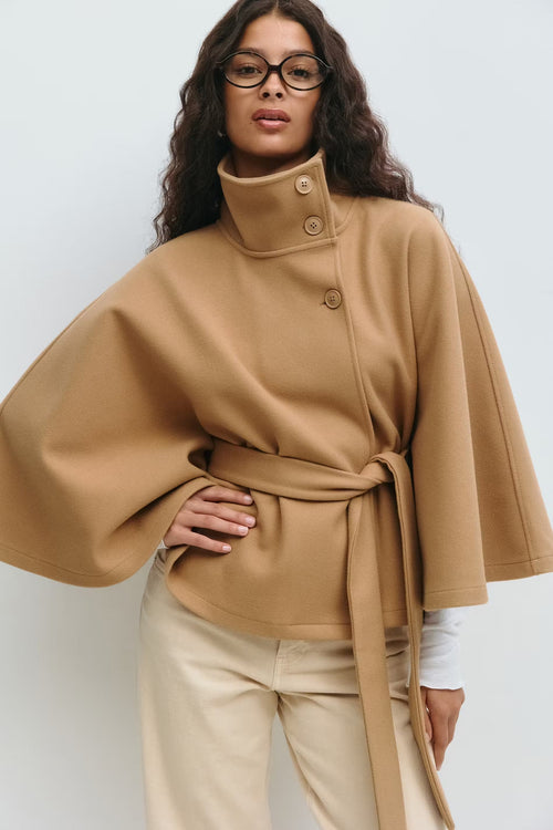 Elena | Cappotto Mantella Elegante