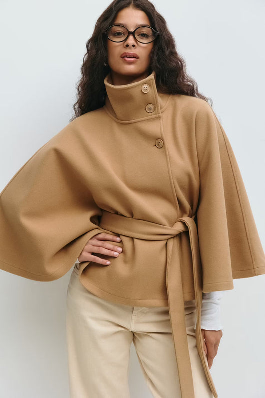 Elena | Cappotto Mantella Elegante