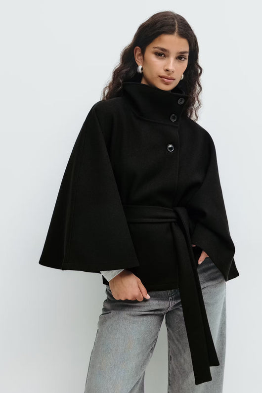 Elena | Cappotto Mantella Elegante