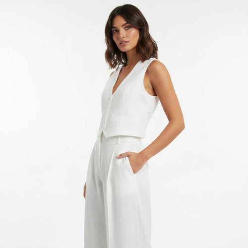Viola | Short Gilet Top