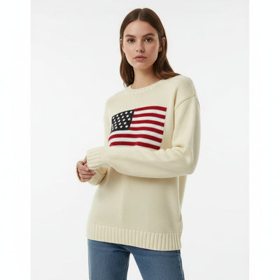 Sofie | American Flag Sweater