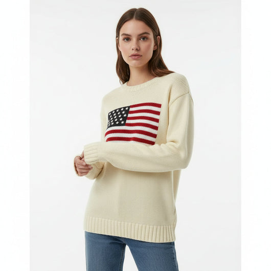 Sofie | American Flag Sweater
