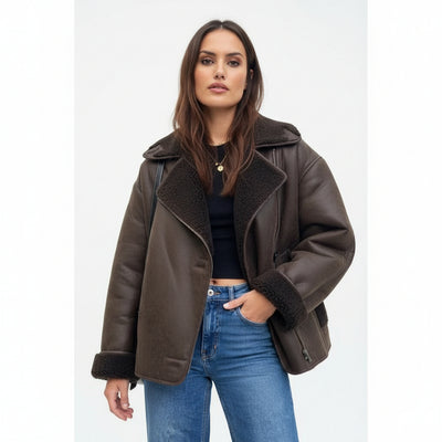 ELLY - Giacca in pelle