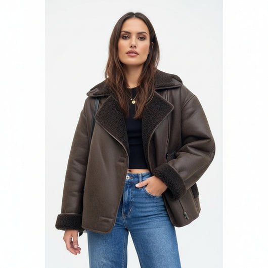 ELLY - Giacca in pelle