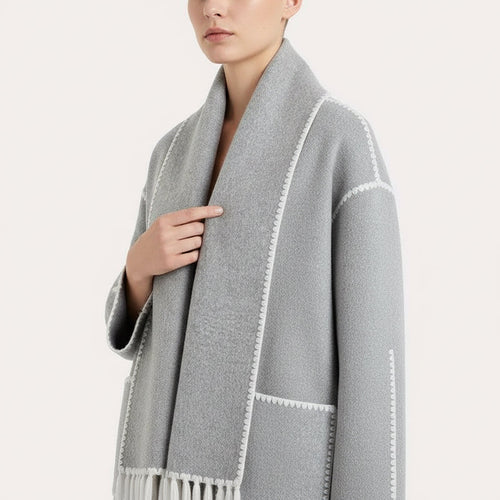 Claire | Coat with Scarf