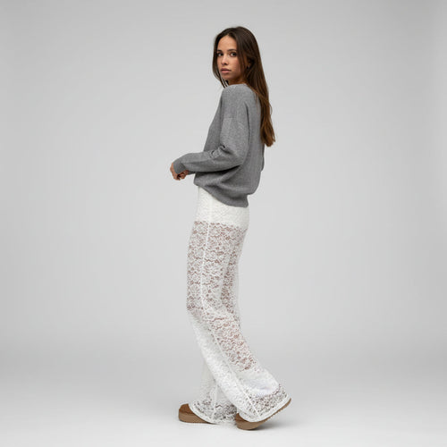 Lace Trousers | Luxe
