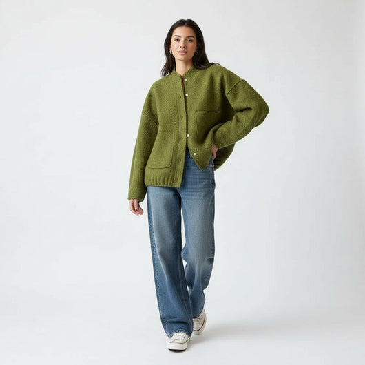 Nola | Oversized Bomber Jacket