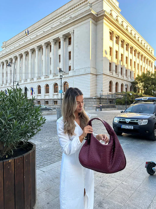 Jade – Luxury Woven Handbag