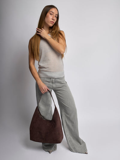 Jady | Borsa a Spalla in Camoscio