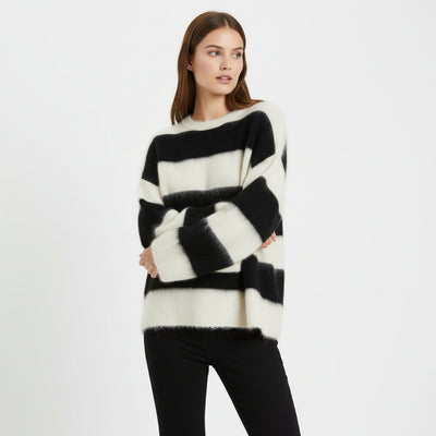 Lila | Maglione Mohair a Collo Alto