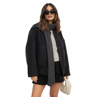 Nola | Oversized Bomber Jacket