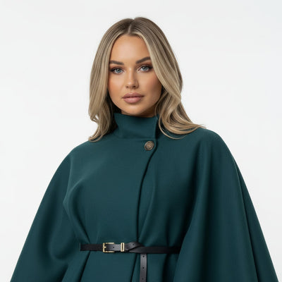 Camille - Belted Poncho