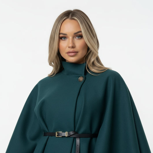 Camille - Belted Poncho