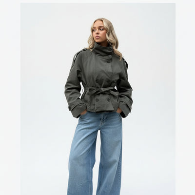 Julie - Trench-coat con bottoni