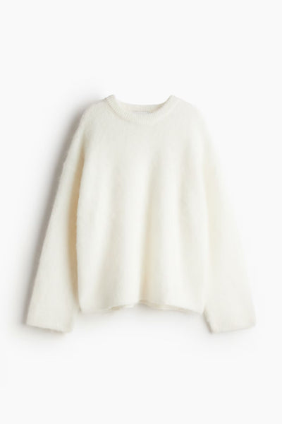 Sofia | Crewneck Jumper in Mohair