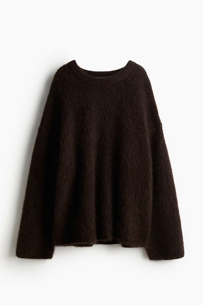 Sofia | Crewneck Jumper in Mohair