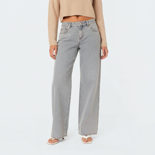Jeans Violetta Bow Tie - Jeans Oversized con Fiocchi