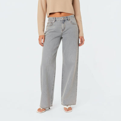 Violetta Bow Tie Jeans - Oversized Jeans with Bows