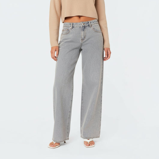 Violetta Bow Tie Jeans - Oversized Jeans with Bows