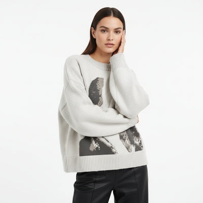 'BLONDE' MAGLIONE IN MAGLIA