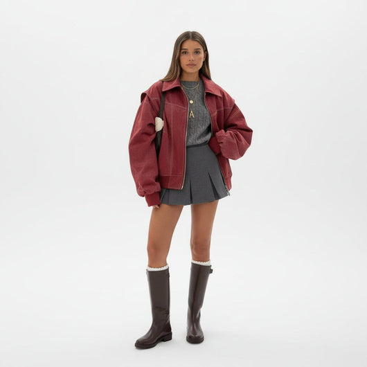 Faye | Leather Jacket