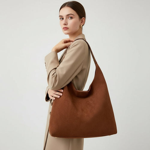Gigi | Suede Tote Bag