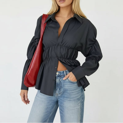 Natalia - Ruffled Blouse
