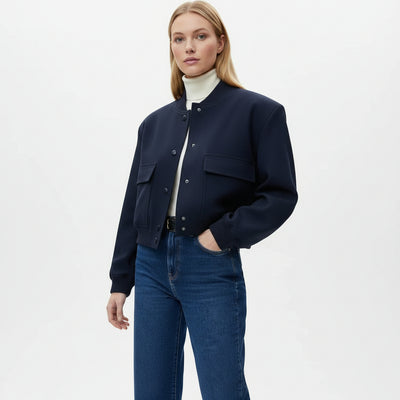 EMILY | BOMBER IN VELLUTO REALE