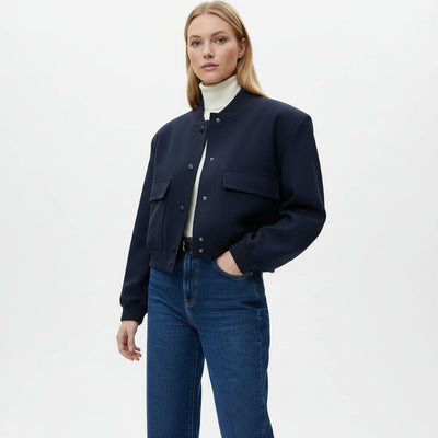 EMILY | BOMBER IN ROYAL VELVET