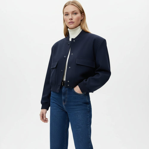 EMILY | BOMBER IN ROYAL VELVET