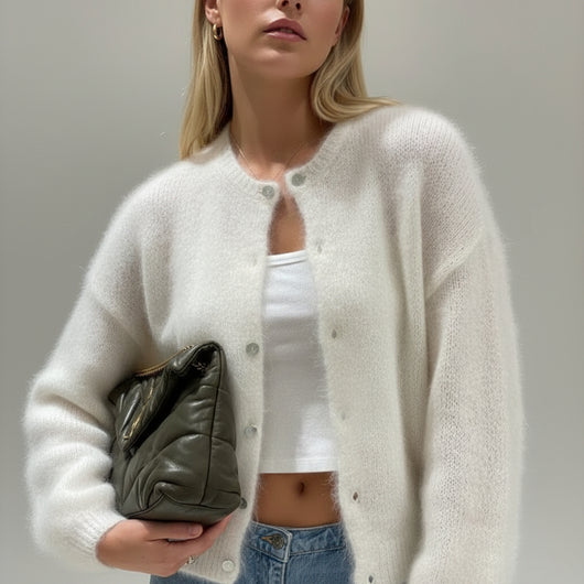 Lana | Cardigan in Mohair
