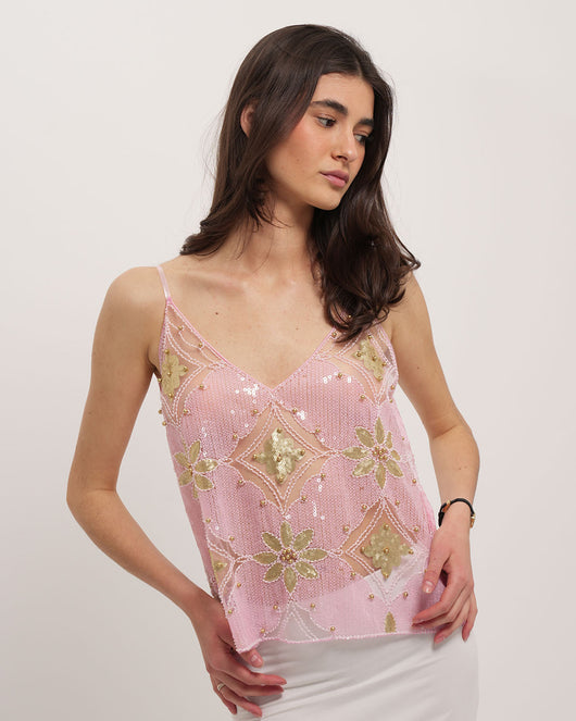 Top Decorato di Venezia - Rosa Baby