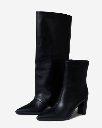 2 in 1 Knee and Ankle Boots