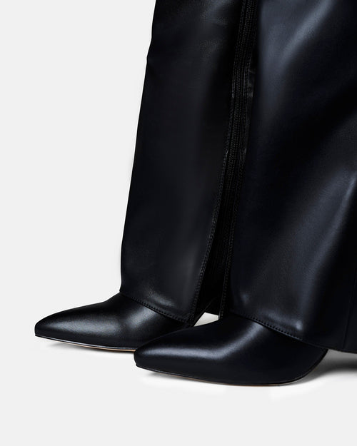 Lavista Leather knee high boots - Black